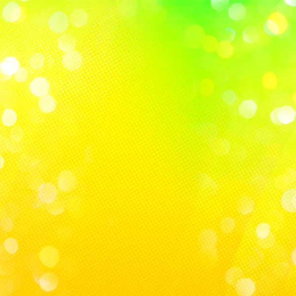 Жовтий Квадратний Фон Боке Використовується Соціальних Медіа Історії Банера Плаката — стокове фото