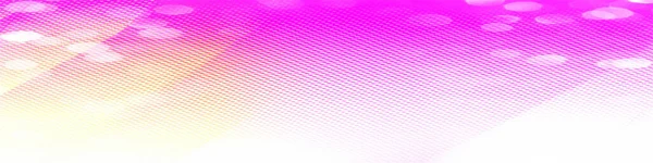 Rosa Und Weißer Farbverlauf Bokeh Panorama Hintergrund Geeignet Für Werbung — Stockfoto