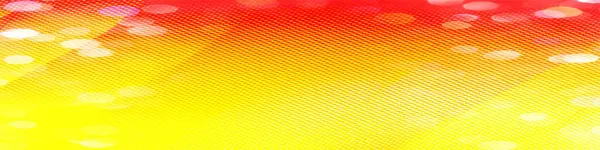 Roter Und Gelber Farbverlauf Bokeh Panorama Hintergrund Geeignet Für Werbung — Stockfoto
