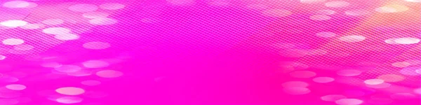 Pinkfarbener Bokeh Breitbild Hintergrund Geeignet Für Werbung Plakate Banner Jubiläum — Stockfoto