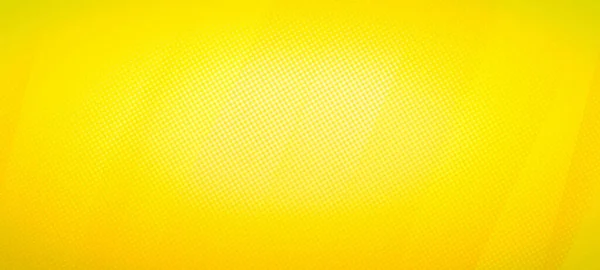Plain Yellow Textured Gradient Panorama Breedbeeld Achtergrond Geschikt Voor Advertenties — Stockfoto