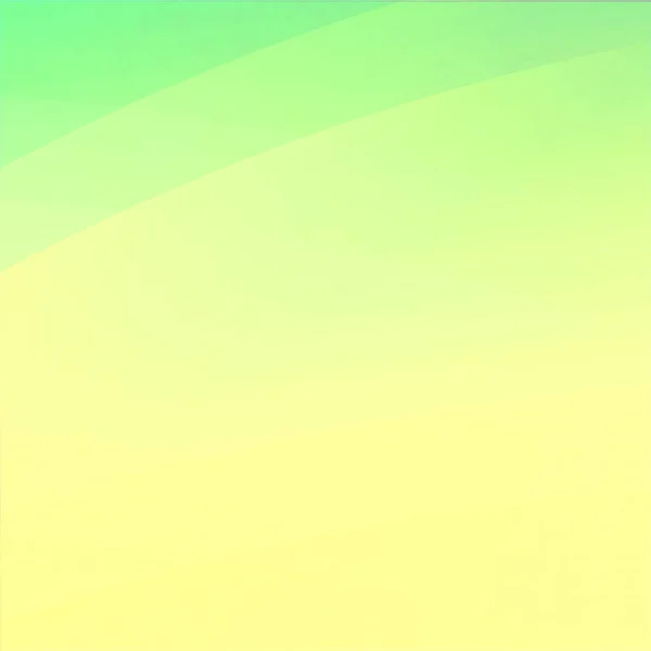Schöne Hellgrüne Und Pastellgelbe Farbverlauf Quadratischen Hintergrund Simple Design Für — Stockfoto