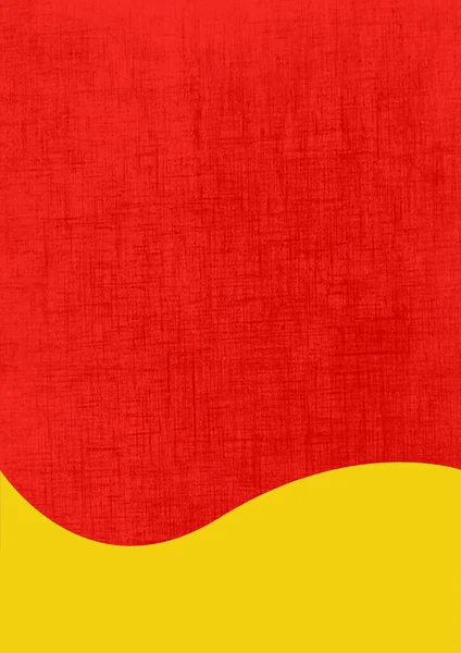 赤と黄色の波のパターン垂直背景 広告に適し ポスター バナー 記念日 パーティー イベント 広告や様々なグラフィックデザイン作品 — ストック写真