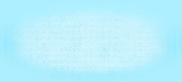 Nice Light Blue Plain Gradient Panorama Background Simple Design Your — Stock Photo, Image