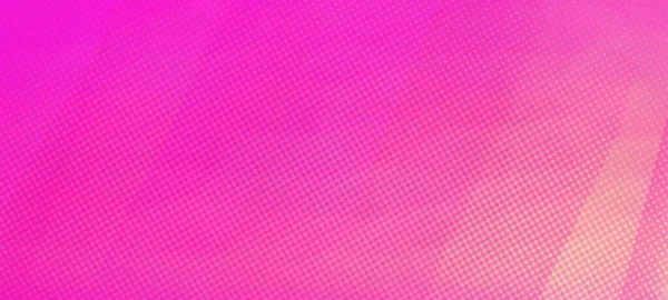 Fundo Panorâmico Widescreen Gradiente Rosa Design Simples Para Suas Ideias — Fotografia de Stock
