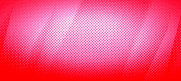 Panorama Širokoúhlý Červený Růžový Abstraktní Pozadí Přechodem Jednoduchý Design Pro — Stock fotografie