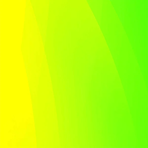 Nice Gradietn Zielony Żółty Kwadrat Tło Nadaje Się Reklam Plakaty — Zdjęcie stockowe