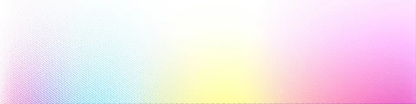 Klarrosa Farbverlauf Panorama Hintergrund Modernes Horizontales Design Geeignet Für Online — Stockfoto