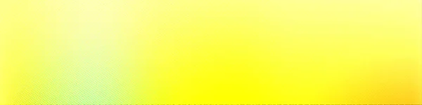 Gele Verloop Kleur Effen Panorama Achtergrond Modern Horizontaal Ontwerp Geschikt — Stockfoto