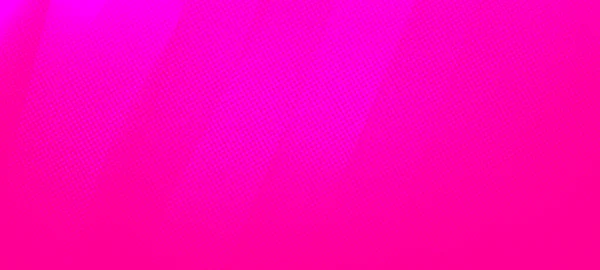 Plaink Pink Gradient Widescreen Panorama Background Modern Horizontal Design Suitable — стокове фото