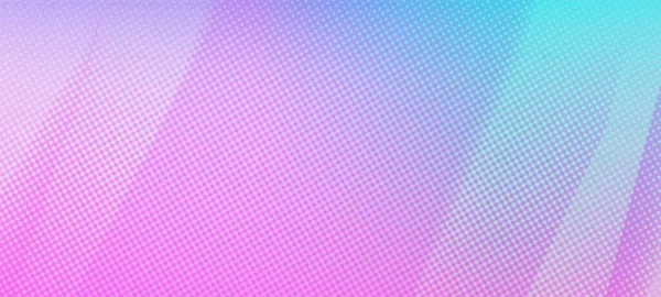 Pink Blue Mixed Gradient Color Design Panorama Background Modern Horizontal — Stock fotografie