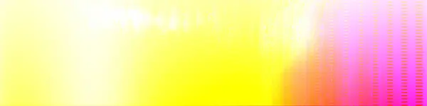 Colorido Fundo Panorama Gradiente Amarelo Design Horizontal Moderno Adequado Para — Fotografia de Stock