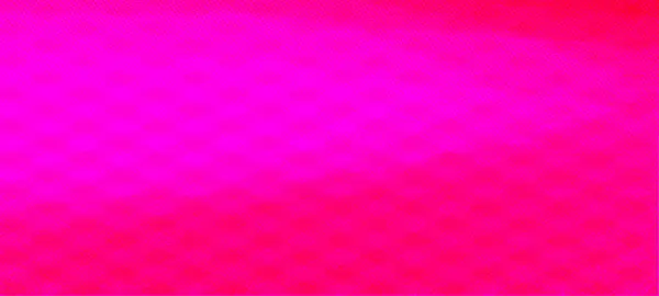 Pink Gradient Abstract Widescreen Panorama Background Modern Horizontal Design Suitable — 스톡 사진