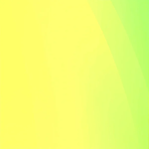 Nice Yellow Light Green Mixed Gradient Square Background Usable Social — Stock Photo, Image