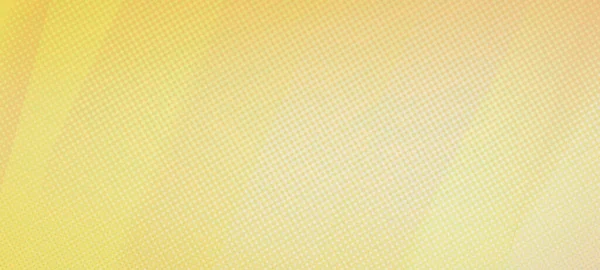 Fundo Widescreen Gradiente Amarelo Liso Apropriado Para Banner Cartaz Publicidade — Fotografia de Stock