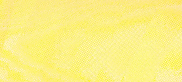 Fondo Pantalla Ancha Degradado Texturizado Amarillo Liso Adecuado Para Banner —  Fotos de Stock