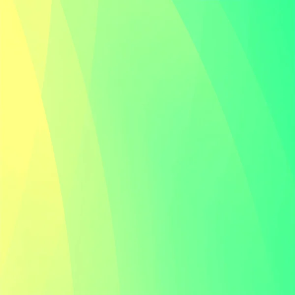 Gelbe Und Grüne Farbverlauf Dsign Quadratischen Hintergrund Verwendbar Für Soziale — Stockfoto