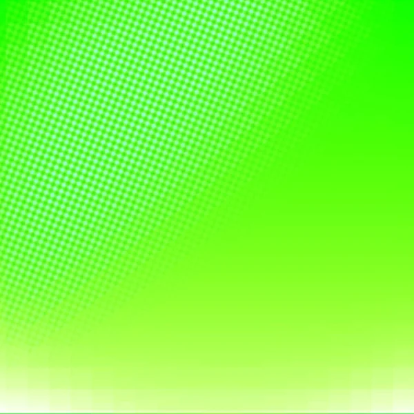 明るい緑のグラデーションの正方形の背景 ソーシャルメディアのために使用可能 バナー ポスター イベント パーティー お祝い 様々なデザイン作品 — ストック写真