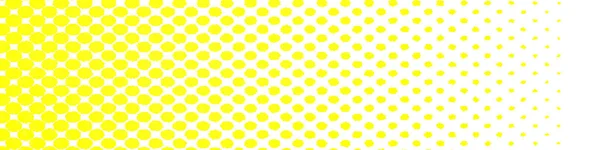 Yellow Dot Pattern Panorama Backgrouund Modern Horizontal Design Suitable Online — Stock Photo, Image