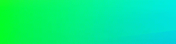 Zielone Niebieskie Mieszane Gradientowe Tło Panoramiczne Nowoczesne Poziome Wzornictwo Nadające — Zdjęcie stockowe