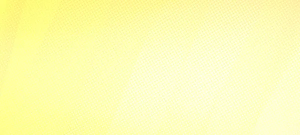 Простой Желтый Текстурированный Широкоэкранный Фон Градиентом Современный Горизонтальный Дизайн Подходит — стоковое фото
