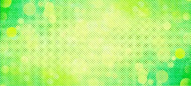 Bokeh lambalı yeşil arkaplan, Çevrimiçi Afiş, Posterler, Afişler, Sosyal medya, kapak, akşam ve çeşitli tasarım çalışmaları için uygun modern yatay tasarım