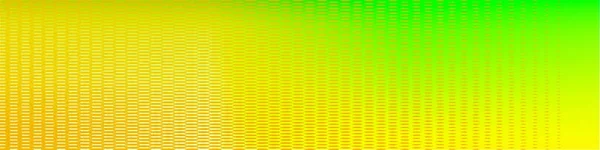 Panorama Żółty Zielony Gradientowy Tło Nowoczesny Projekt Poziomy Nadaje Się — Zdjęcie stockowe