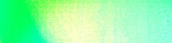 Schöne Grüne Und Blaue Gemischte Farbverlauf Panorama Hintergrund Modernes Horizontales — Stockfoto