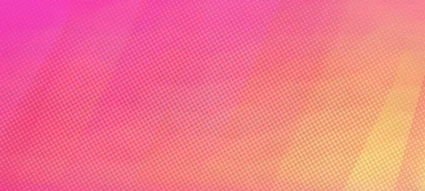 Colore Rosa Panorama Gradiente Widescreen Design Sfondo Design Orizzontale Moderno — Foto Stock