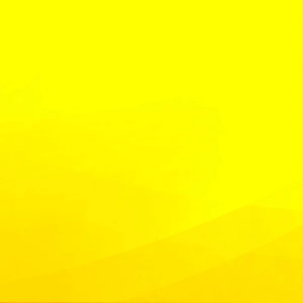 Leuchtend Gelber Farbverlauf Design Quadratischen Hintergrund Geeignet Für Werbung Plakate — Stockfoto