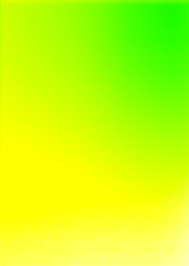 Sarı ve Yeşil arka plan. Dikey gradyan tasarım illüstrasyonu, sosyal medya, hikaye, afiş, poster, reklam, etkinlikler, parti, kutlama ve çeşitli tasarım çalışmaları için kullanılabilir