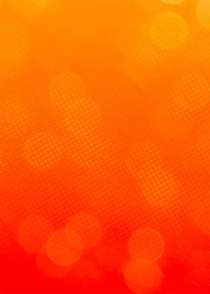 Orange Färg Bokeh Bakgrund Vertikal Defocused Illustration Användbar För Sociala — Stockfoto