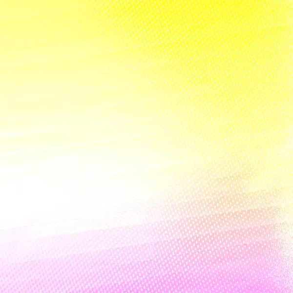 Nice Soft Yellow Pink Mixed Color Square Gradient Background Adequado — Fotografia de Stock