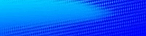 Blue Gradient Panorama Background Illustration Modern Horizontal Design Suitable Online — Stock Photo, Image