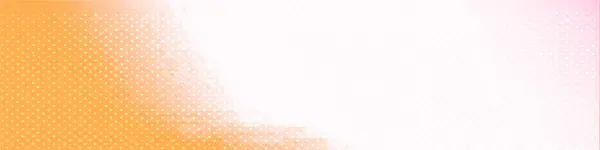 Plain Orange Gradient Panorama Background Illustration Raster Image Modern Horizontal — Stock Photo, Image