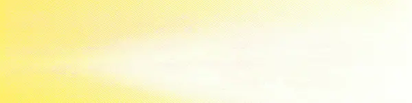 Prostý Žlutý Gradient Panorama Pozadí Ilustrační Rastrový Obraz Moderní Horizontální — Stock fotografie
