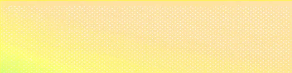 黄色のテクスチャ勾配のパノラマの背景 オンラインWeb広告に適した現代の水平デザイン ポスター バナー ソーシャルメディア イベントやデザイン作品 — ストック写真