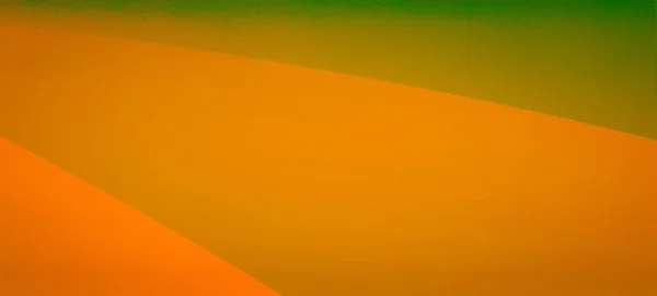 Oranžový Zelený Gradient Širokoúhlý Panorama Pozadí Osvětlení Moderní Horizontální Design — Stock fotografie