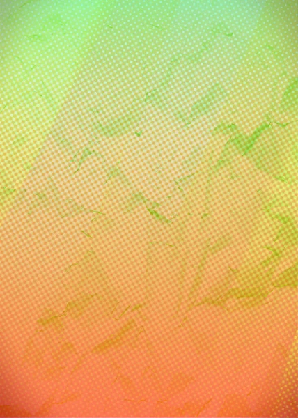Blend Van Groene Oranje Kleur Achtergrond Verticale Illustratie Met Verloop — Stockfoto