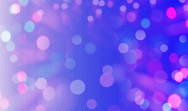 Синий Дефокусированный Бокэ Освещает Фон Иллюстрацию Blurry Backdrop Blank Space — стоковое фото