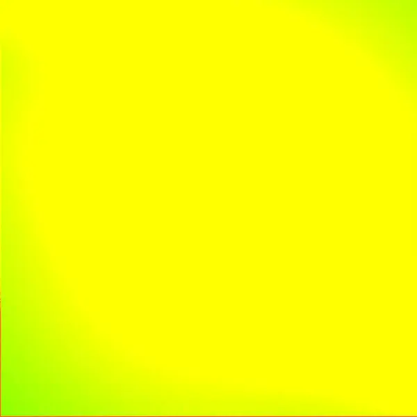 Gele Kleurverloop Lege Vierkante Achtergrond Illustratie Eenvoudig Ontwerp Voor Ideeën — Stockfoto