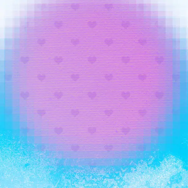 Cœurs Sans Couture Bleu Rose Illustration Fond Conception Simple Pour — Photo