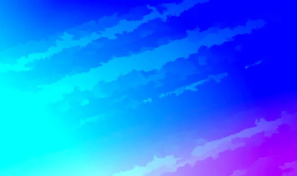 Αφηρημένη Πολύχρωμη Μπλε Κλίση Σύγχρονη Οριζόντια Απεικόνιση Φόντου Κατάλληλο Για — Φωτογραφία Αρχείου