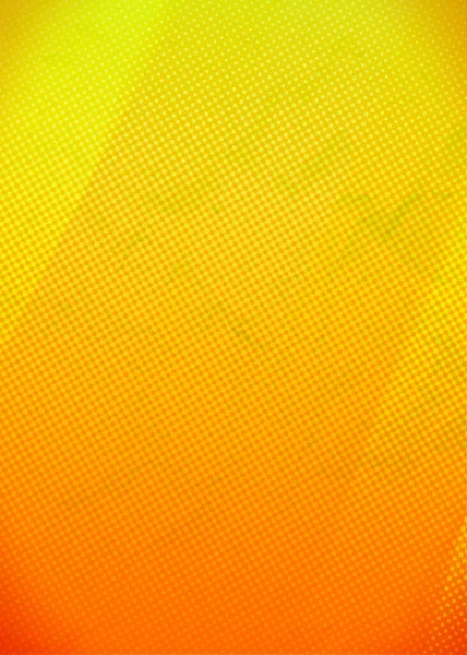 Gradient Yellow Orange Color Plain Vertical Background Illustration Suitable Advertisements — Stock Photo, Image