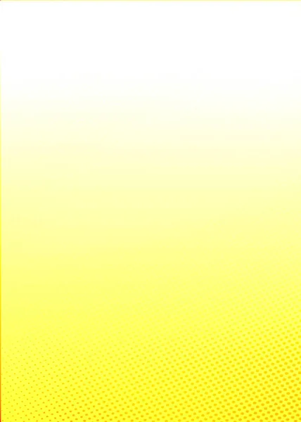 Ilustração Fundo Vertical Plano Gradiente Amarelo Adequado Para Anúncios Cartazes — Fotografia de Stock