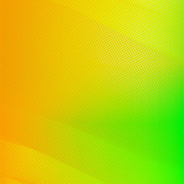 Gelbe Und Grüne Gemischte Gradienten Design Quadratischen Hintergrund Illustration Simple — Stockfoto