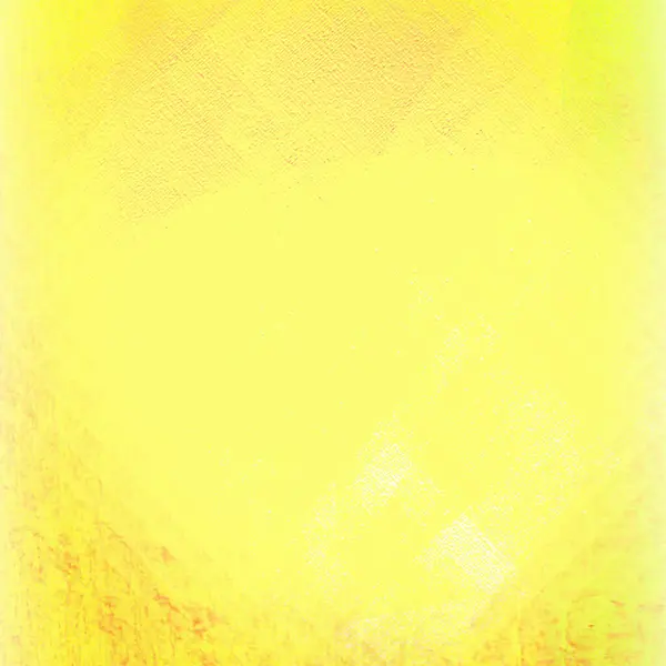 Yellow Abstract Textured Plain Square Background Illustration Backdrop Simple Design — Stock Photo, Image
