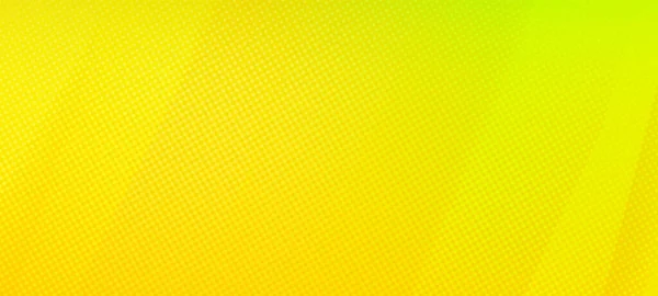 ソーシャルメディア ストーリー バナー ポスター イベント パーティー および様々なデザイン作品に使用可能な黄色の抽象的なパノラマワイドスクリーン背景イラスト — ストック写真