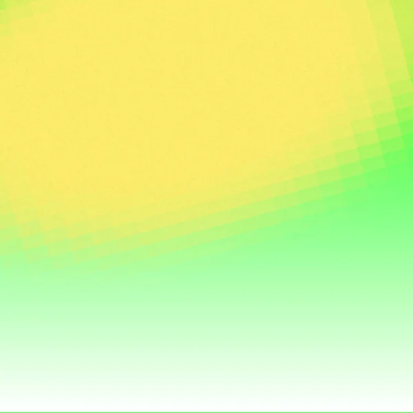 Pěkné Světle Zelené Žluté Smíšené Gradient Čtvercové Pozadí Ilustrace Backdrop — Stock fotografie