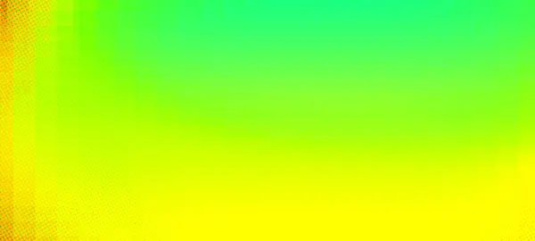 Klarer Gelber Farbverlauf Panorama Breitbild Illustration Mit Kopierraum Hintergrund Für — Stockfoto